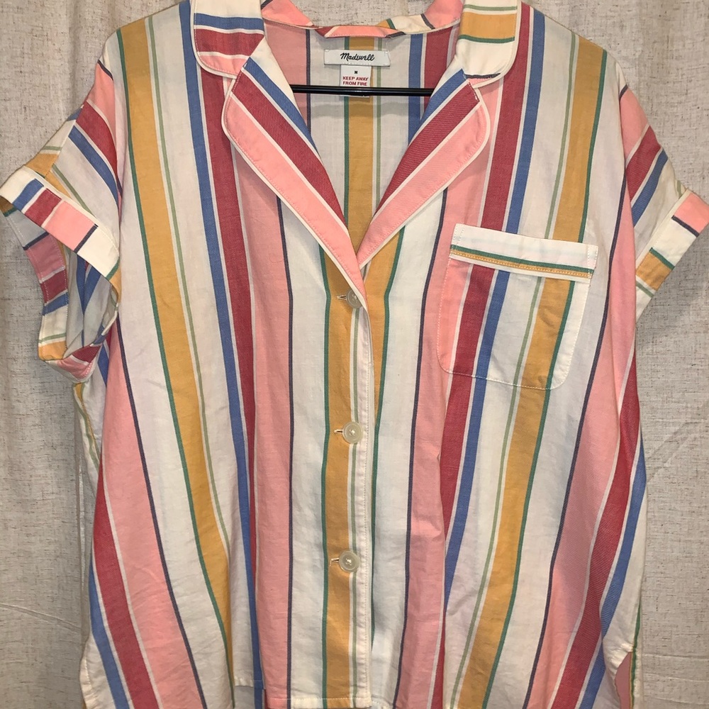 Madewell linen button down